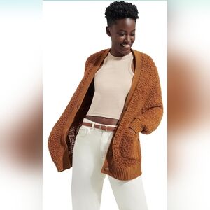 UGG Women's Sherell Cloudfluff Cardigan. Size S